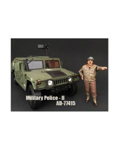 American Diorama WWII Military Police Figure II - 1:18 Scale, 4-Inch Figurine