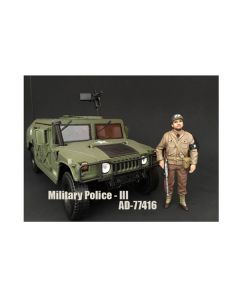 American Diorama WWII Military Police Figure III - 4 Inch 1:18 Scale Model