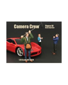American Diorama Camera Crew Figure III - Boom Operator - 1:18 Scale - 4.25" Tall