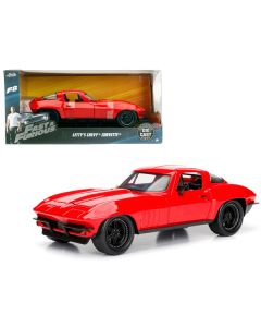Jada Fast & Furious Letty's Chevrolet Corvette F8 1/24 Scale Diecast Model Car - Red