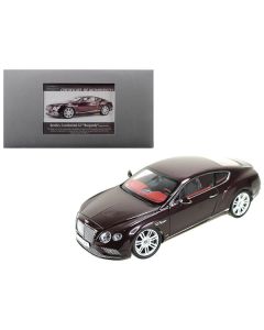 Paragon 2016 Bentley Continental GT LHD Burgundy 1/18 Diecast Model Car (MPN: 98221) - Collector's Edition