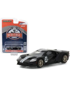 Greenlight Ford GT Black #2 - 1966 GT40 Tribute - Racing Heritage Series 1/64 Diecast
