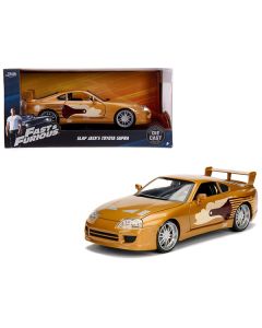 Jada Toys 'Fast & Furious' Slap Jack's Toyota Supra Gold 1/24 Diecast Model Car (Model 99540)