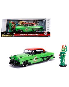 Jada DC Comics Bombshells 1953 Chevy Bel Air - Poison Ivy Figure - 1:24 Scale Diecast