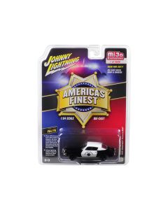 Johnny Lightning 1970 Chevy Camaro Z28 CHP - Black & White 'America's Finest' - 1/64 Diecast (Limited Edition)