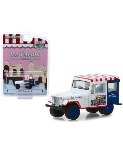 Greenlight 1975 Jeep DJ-5 Ice Cream Truck 1/64 Scale Diecast Model
