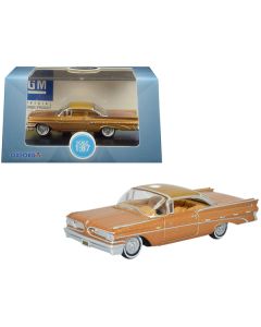 Oxford Diecast 1959 Pontiac Bonneville Coupe - Canyon Copper Metallic - 1/87 (HO) Scale Model