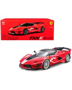 Bburago Ferrari FXX K Evo #54 Michael Luzich "Signature Series" 1/18 Diecast Model Car