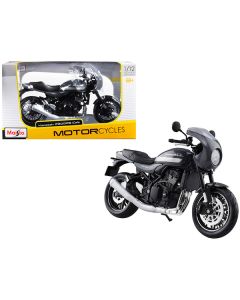 Maisto 1/12 Kawasaki Z900RS Cafe Gray Diecast Motorcycle Model (6.75 Inches)