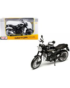 Maisto 1/12 Kawasaki Z900RS Black Diecast Motorcycle Model (Approx. 6.75 Inches Long)