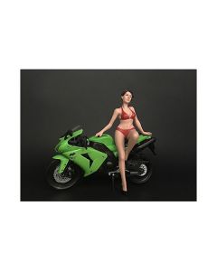 American Diorama 38374 Hot Bike Model Elizabeth Figurine - 5.75" - 1/12 Scale