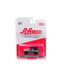 Schuco Land Rover Defender Silver 1/64 Diecast Model Car - Limited Edition