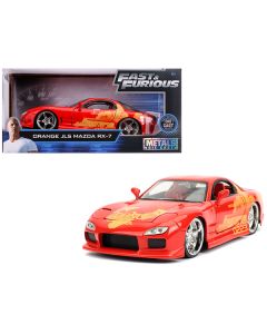 Jada 'Fast & Furious' Orange Julius' Mazda RX-7 1/24 Diecast Model Car (MPN: 30747)