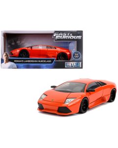 Jada Fast & Furious Roman's Lamborghini Murcielago 1/24 Scale Diecast Model Car - Orange