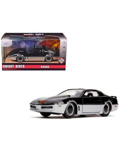 Jada K.A.R.R. "Knight Rider" (1982) 1/32 Diecast Model Car - Black & Silver