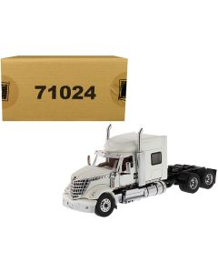 Diecast Masters International LoneStar Sleeper Cab Truck Tractor - White 1/50 Scale