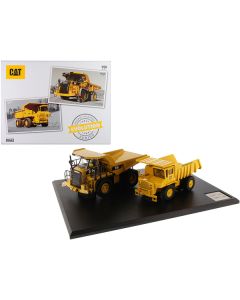 Diecast Masters CAT Caterpillar 769 & 770 Off-Highway Truck Evolution Series Set - 1/50 Scale