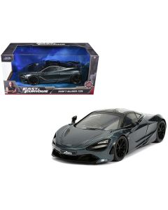 Jada McLaren 720S RHD Metallic Gray - Hobbs & Shaw Movie Car 1/24 Scale