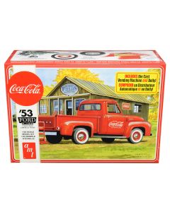 AMT 1953 Ford F-100 Coca-Cola Pickup Truck 1/25 Scale Model Kit