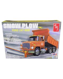 AMT Ford LNT-8000 Snow Plow Truck Model Kit - 1/25 Scale (AMT1178)
