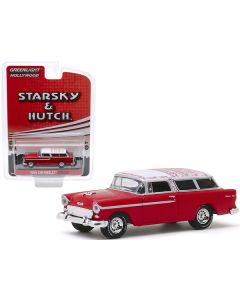 Greenlight 44855A 1955 Chevy Nomad Red/White Top "Starsky & Hutch" Hollywood Edition 1/64 Diecast Car