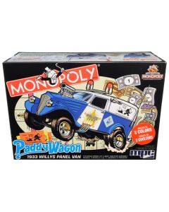MPC 1933 Willys Panel Paddy Wagon Police Van "Monopoly" 85th Anniversary - 1/25 Scale Snap Model Kit