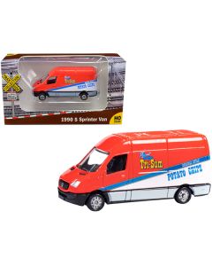 Classic Metal Works 1990 Mercedes Sprinter Van: Tri-Sum Potato Chips Livery, 1/87 HO Scale