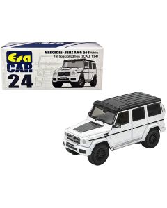 Era Car Mercedes-Benz AMG G63 1st Special Edition White/Black Top 1/64 Diecast Model