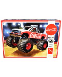 AMT Chevrolet Silverado Coca-Cola Monster Truck Model Kit - 1/25 Scale - AMT1184M