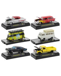 M2 Machines "Auto Shows" Release 59 Diecast Car Set - 1/64 Scale - Includes Display Cases