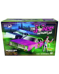 MPC 1977 Dodge Monaco with Joker Figurine 3-in-1 Model Kit - 1/25 Scale