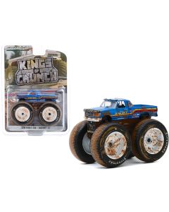 Greenlight 1996 Ford F-250 Bigfoot #7 Monster Truck (Dirty Version) - Kings of Crunch Series 7 - 1/64 Scale Diecast