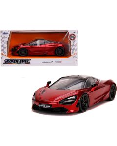 Jada McLaren 720S RHD Candy Red & Black 1/24 Diecast Car
