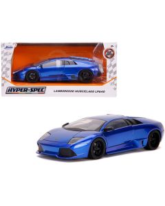 Jada Hyper-Spec Lamborghini Murcielago LP640 1/24 Diecast Model Car - Candy Blue