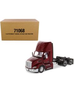 Diecast Masters Peterbilt 579 Day Cab Truck Tractor - Legendary Red, 1/50 Scale