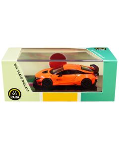Paragon BMW i8 Liberty Walk Orange 1/64 Diecast Model Car (PA-55144)