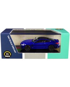 Paragon BMW M8 Coupe - Marina Bay Blue Metallic, Black Top - 1/64 Diecast Model