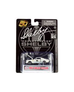 Shelby Collectibles 1965 Ford Mustang Shelby GT350R #98B "Terlingua Racing Team" - White with Blue Stripes, 1/64 Diecast Model