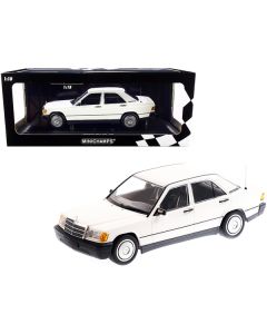 Minichamps 1982 Mercedes-Benz 190E (W201) - White, 1/18 Scale Diecast - Limited Edition