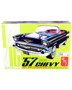 AMT 1957 Chevy Bel Air Convertible 2-in-1 Model Kit - 1/16 Scale (AMT1159)