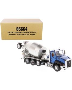 Diecast Masters CAT CT660 & McNeilus Mixer Truck - Blue Metallic 1/50 Scale