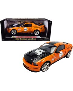 Shelby Collectibles 2008 Ford Shelby Mustang Terlingua #08, 1:18 Scale Diecast, Orange & Black