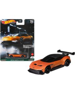 Hot Wheels Aston Martin Vulcan - Orange Metallic Exotic Envy - 3-inch Diecast Model Car