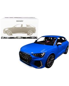 Minichamps 2019 Audi RS Q3 Sportback - Blue Limited Edition (1 of 240) 1/18 Scale Diecast Model