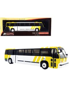 Iconic Replicas 1999 TMC RTS Transit Bus #164 - Dallas DART - HO Scale Diecast Model