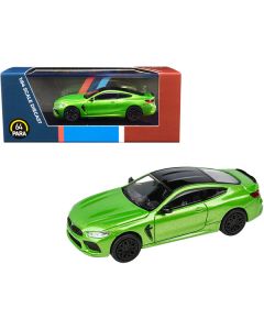 Paragon BMW M8 Coupe - Java Green Metallic, Black Top - 1/64 Diecast Model