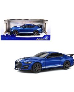 Solido 2020 Ford Mustang Shelby GT500 (Ford Performance Blue) 1:18 Diecast Model