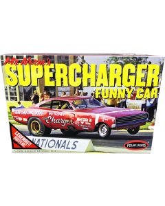 Polar Lights 1969 Dodge Charger Funny Car - Mr. Norm's Supercharger 1/25 Scale Model Kit