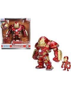 Jada Hulkbuster 6.5" & Iron Man 2.5" Diecast Figurine 2-Piece Set - Avengers: Infinity Saga Metalfigs