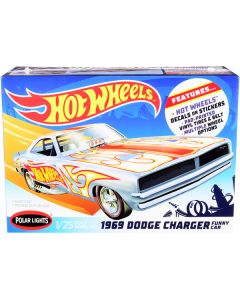 Polar Lights 1969 Dodge Charger Funny Car "Hot Wheels" 1/25 Scale Model Kit - POL988